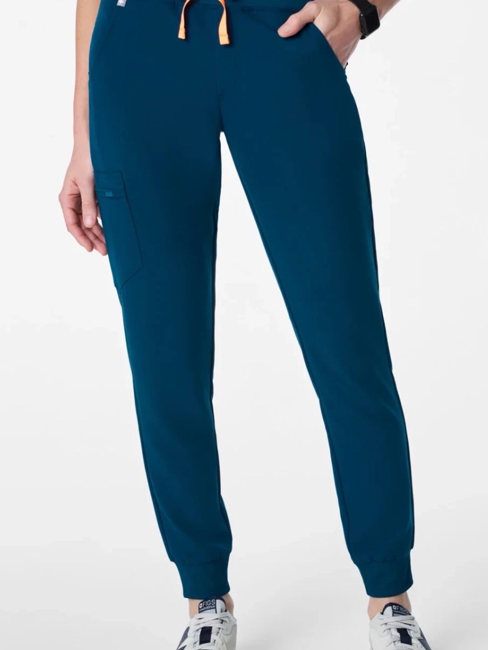 FIGS NWT Zamora 2.0 Scrub Jogger Pants Size S Deep Reef